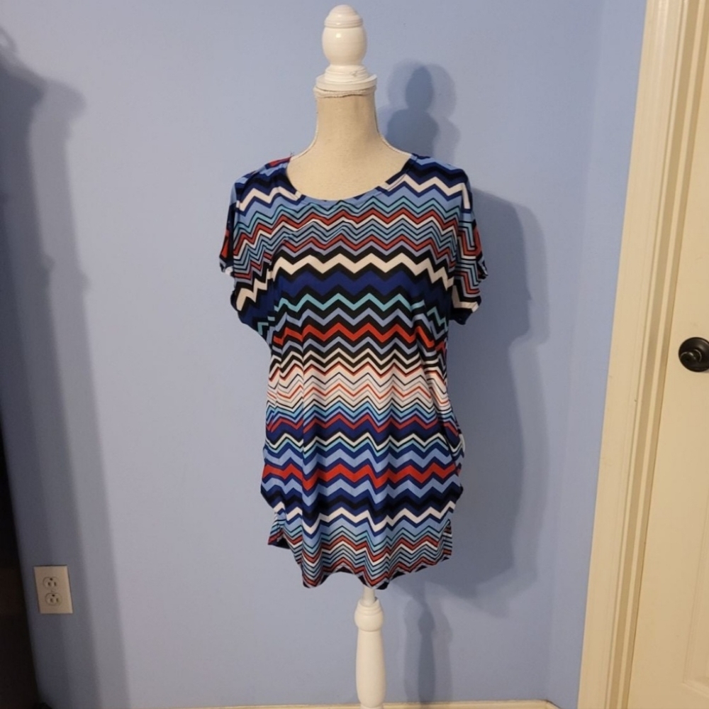 Womens Medium Maternity Blouse